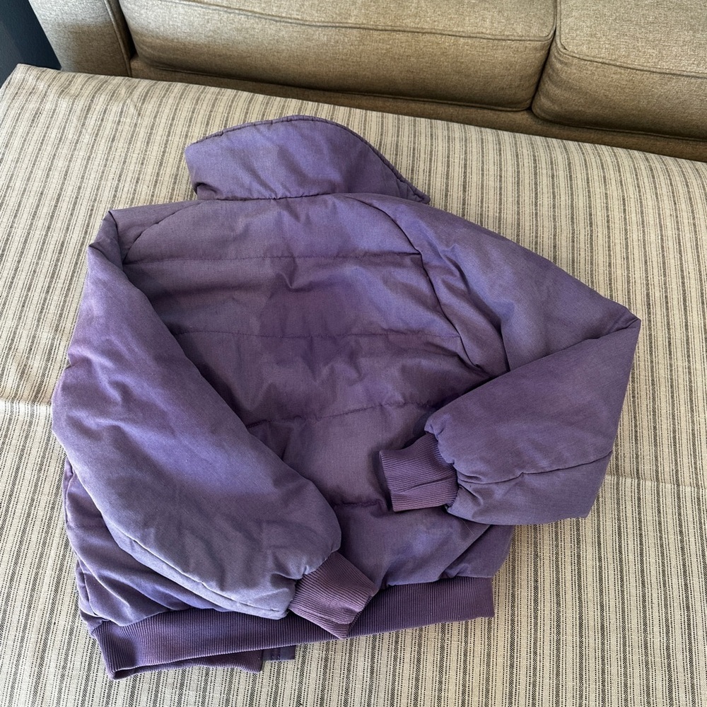 Vintage purple puffer ski jacket - Picture 3 of 11